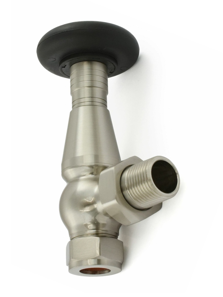 Lambeth Angled TRV Set - Satin Nickel